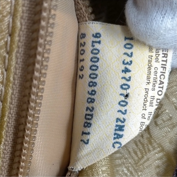 Authentic Bottega Veneta Hand Bag  Brown Nylon - Picture 9 of 10